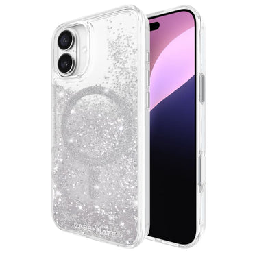 Case-Mate Waterfall MagSafe Case for iPhone 16 Plus - Silver